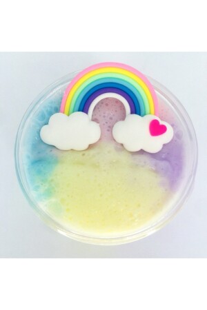 Unicorn Slime And Pink Heart Rainbow Set SLIMEWAPI90475851 - Slimewapi