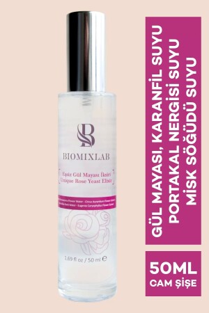 Unique Rose Yeast Elixir Pore Tightening Blemish Remover, Strengthening Tonic 50ml 2324-1 - BioMixLab