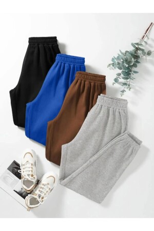 UNISEX 4ER-PACK ELASTIC TRACKWORDS PLUS SIZE DAXİS Sportwear Company - Daxis Sportwear Company