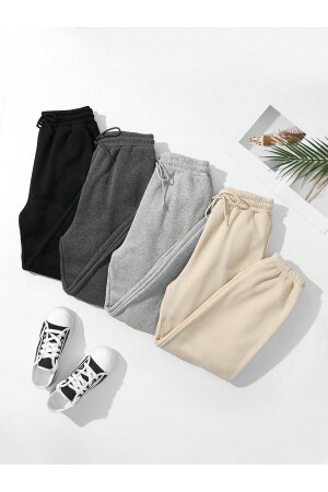 UNISEX 4'LÜ LASTİKLİ EŞOFMAN ALTI BÜYÜK BEDEN DAXİS Sportwear Company - Daxis Sportwear Company
