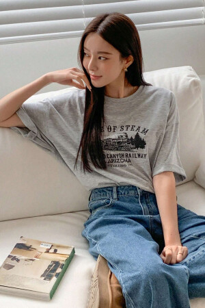 Unisex Age Of Steam Printed Design Tshirt - Uyguntarz