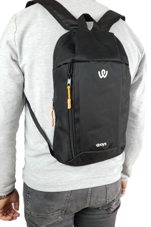 Unisex Black Camping Cycling Hiking Mini Backpack - Woys