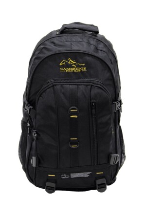 Unisex Black Large Size Mountaineer Backpack Travel and Camping Bag Pldgc90009 - Cambridge Polo Club