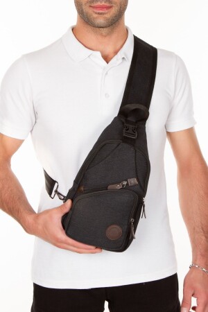 Unisex Canvas USB-Kopfhöreranschluss Kreuzgurt Taille Brust Umhängetasche Bodybag PRA-6285219-3470 - NEWISH POLO ACCESSORIES