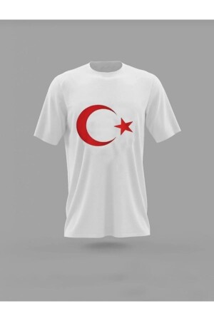 unisex çocuk türk bayrağı t-shirt/ türk bayrağı t-shirt/ay yıldızlı t-shirt - Esterella