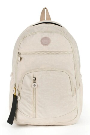 Unisex Crinkle Waterproof Fabric Large Size Multi-Compartment School and Travel Backpack cty-lbn-101 - Citycenterfashion
