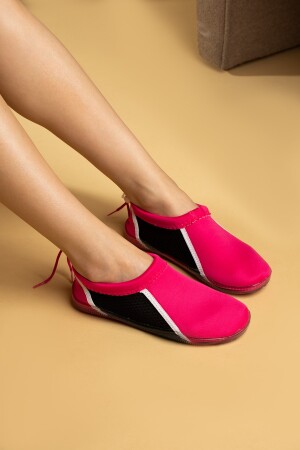 Unisex Fusya Plaj Deniz Ayakkabısı Sandalet - Pembe Potin