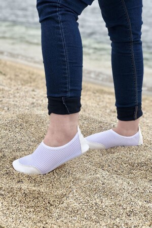 Unisex Kalın Tabanlı Ortopedik Iç Tabanlı Çok Amaçlı Deniz Ayakkabısı Havuz Plaj Bahçe Ev Patiği - Live Success