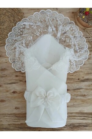 Unisex Kız Erkek Bebek Ekru Kumru Kristal Bebek Kundak Tmycukkndak - Cherub Baby