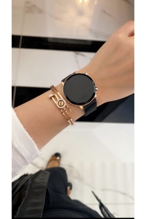 Unisex-Knopf-LED-Uhr mit Magnetband, Sonderserie - Spectrum