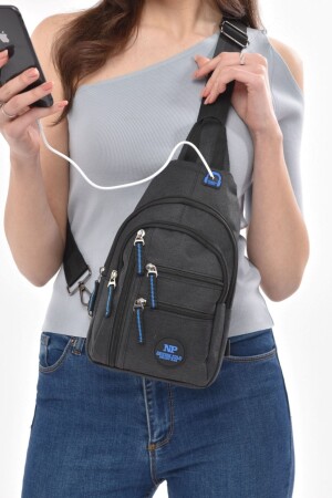 Unisex Krinkıl Çapraz Askılı Bel Omuz Çanta Göğüs Seyahet Günlük Bodybag - Av A Dos