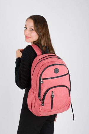 مدرسة منز - Unisex Crinkle Backpack مدرسة منزلية ثانوية جامعة منازل مضادة للماء - Citycenterfashion