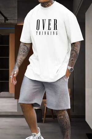 Unisex Over Printed Shorts Set - Uyguntarz