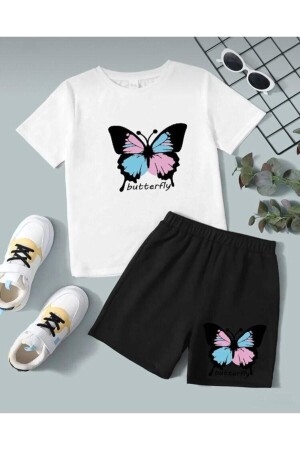 Unisex Printed Children's Shorts Set - Koklonmoda
