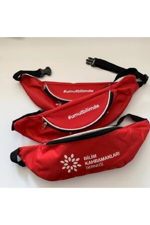 Unisex Red Waist Bag Bkd-bc1 - Bilim Kahramanları Derneği