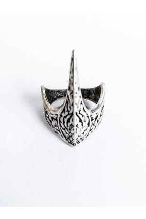 Unisex Silver Plated Antique Antique Adjustable Special Design Ertuğrul Archer Zihgir Ring - Dolunay Aksesuar