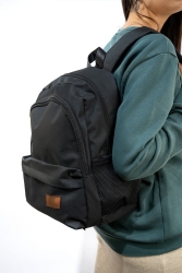 Unisex Siyah Bol Gözlü Sırt Çantası RSMD-06 - Rosmod