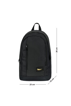 Unisex Siyah Spor Günlük Mini Sırt Çantası Cod: 2280 - Yükseklik : 38 Cm - - Barberri