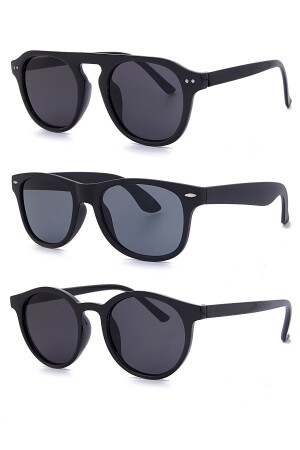 Unisex-Sonnenbrille 3er-Set HARRY3LÜSET - Modalucci