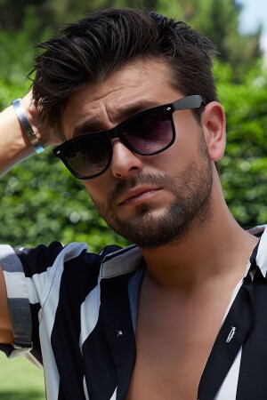 Unisex-Sonnenbrille BH 928 Schwarz - By Harmony