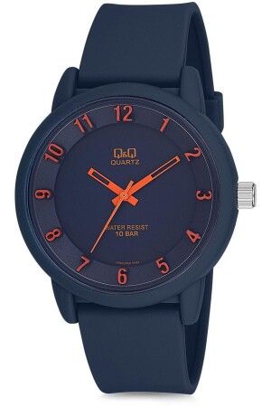 Unisex Su Geçirmez Silikon Kordonlu Kol Saati VR52J002Y - Q Q