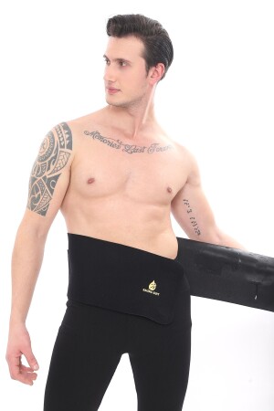 Unisex-Thermo-Taillenkorsett, 100 % Sauna-Fettverbrennungs-Schwitzgürtel, effektiv auf Taille und Bauchbereich SHMAĞAZACILIK00286 - Sh Mağazacılık