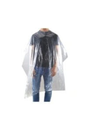 Unisex Transparente Einweg-Friseurschürze 50 Stück GKSBÖ01 - GÖKSAY AMBALAJ