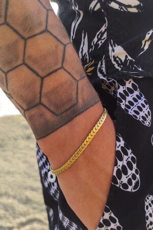 Unisex Urban Tarnish Resistant Gold Steel Bracelet - The Collection
