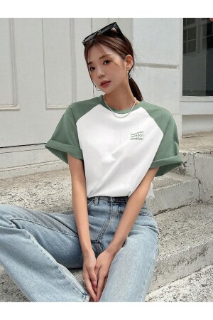 Unisex Vacation Baskılı Reglan Kol Oversize T-shirt - Moonbull