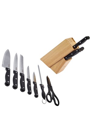 Universal 15 Piece Knife Set with Stand - Emsan