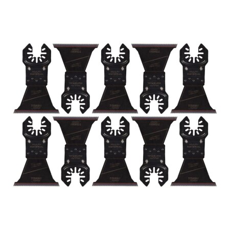 Universal blades for multi-function tool MILWAUKEE OL TIN 64mm, 10pcs. - Milwaukee Accessories