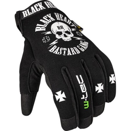 Universal motorcycle gloves W-TEC Black Heart Radegester - Black - W-TEC Black Heart