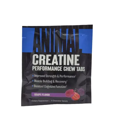 Universal Nutrition Animal Creatine Chews (4 chewable tablets, Grape) - Universal Nutrition
