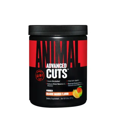 Universal Nutrition Animal Cuts Powder (248 g, Orange Mango) - Universal Nutrition