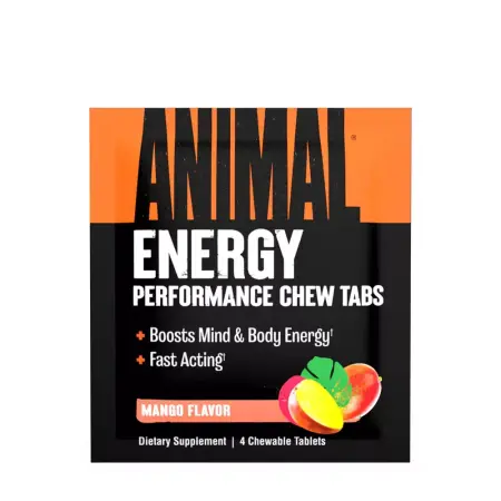 Universal Nutrition Animal Energy Chews (4 chewable tablets, Mango) - Universal Nutrition