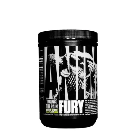 Universal Nutrition Animal Fury (496 g, Green Apple) - Universal Nutrition