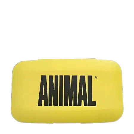 Universal Nutrition Animal Pill Box (1 pc, Yellow) - Universal Nutrition