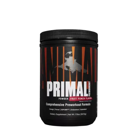 Universal Nutrition Animal Primal Powder (507,5 g, Fruit Punch) - Universal Nutrition