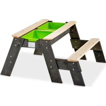 Universal play table with bench EXIT Aksent Sand, Water & Picnic L - Exit