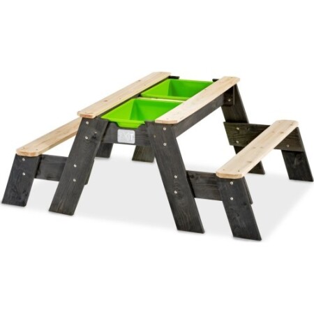 Universal table with two benches EXIT Aksent Sand & Water L - Exit