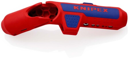 Universal wire stripping tool for left-handed people KNIPEX Ergostrip 169502SB - Knipex