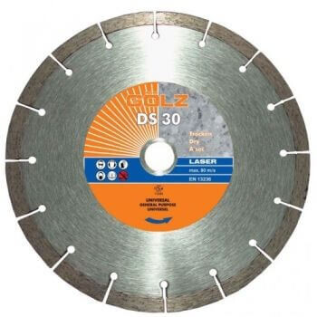 Universelle Diamanttrennscheibe GOLZ DS30 125x22,2mm - Golz