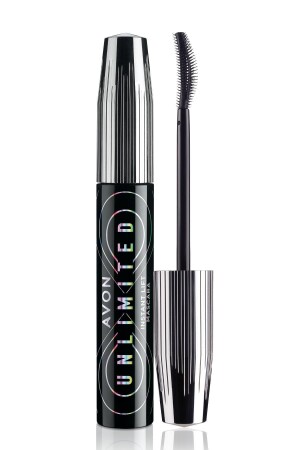 Unlimited Mascara, die den Wimpern ein geliftetes Aussehen verleiht, 10 ml. Schwärzestes Schwarz - Avon