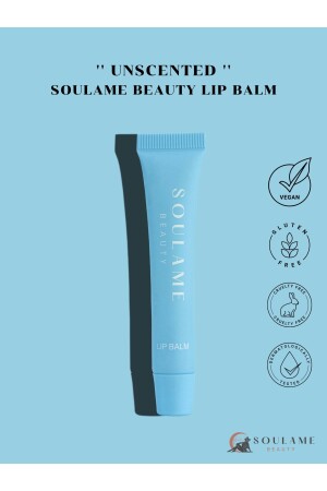 '' UNSCENTED '' SOULAME BEAUTY LIP BALM - EKSTRA PARLAK AROMASIZ DUDAK PARLATICISI - Soulame Beauty