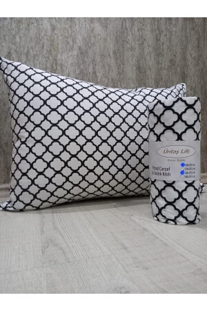 Üntaş life Beyaz Damak 100x200 single fitted fitted sheet + 1 pillowcase ecbeyazdamak100 - üntaş