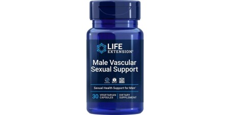 Unterstützung der männlichen Gefäßfunktion und der sexuellen Funktion - 30 Kapseln - Life Extension