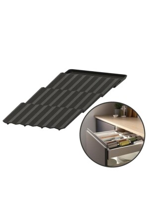 Uppdatera Drawer Organizer Spice Rack Anthracite 20x50cm 02939 - IKEA