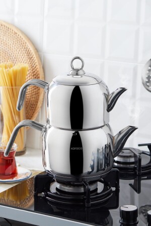 Urban Midi Metal Teapot Set - Karaca