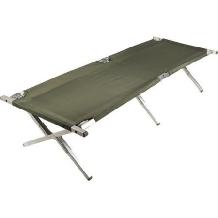 US ALUMINUM FOLDING COT 210X70 CM - MIL-TEC