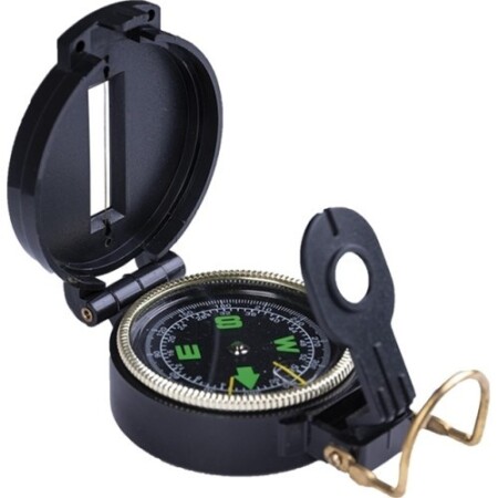 US BLACK COMPASS (ENGINEER) KUNSTSTOFFHÜLLE - MIL-TEC